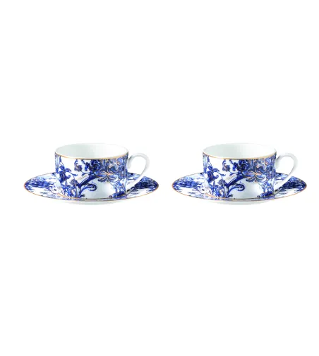Luxury Box con 2 Tazas de Té Azulojos - Roberto Cavalli