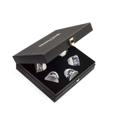 Luxury Box con 6 Copas Árabes Azulejos - Roberto Cavalli
