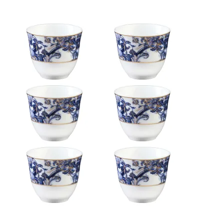 Roberto Cavalli - Luxury Box with 6 Azulejos Arabic Cups 2