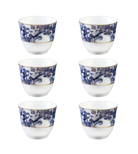 Roberto Cavalli - Luxury Box with 6 Azulejos Arabic Cups