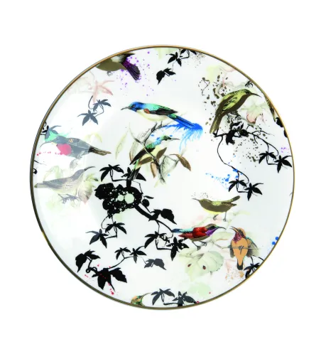 Lot de 6 Assiettes à Dessert Garden's Birds - Roberto Cavalli