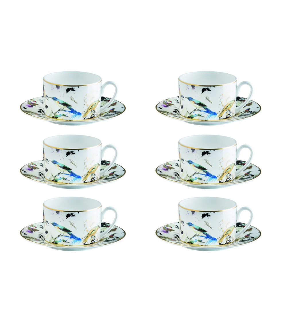 Roberto Cavalli - Set of 6 Garden's...
