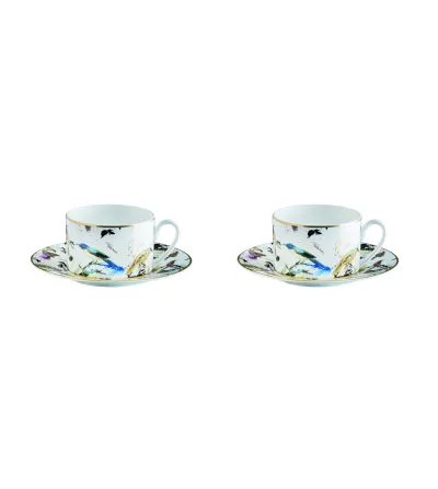 Roberto Cavalli - Luxury Box mit 2 Garden's Birds Teetassen 2