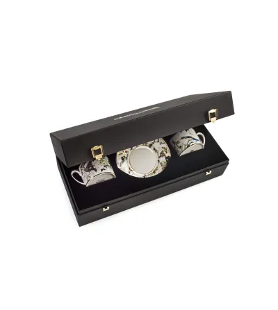 Luxury Box con 2 Tazze da Tè Garden's Birds - Roberto...