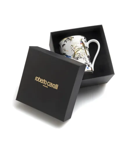 Roberto Cavalli - Luxury Box Garden's Birds Mug Cup