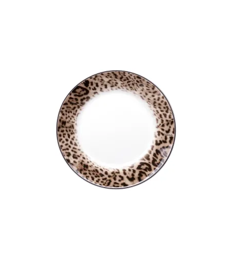 Juego de 6 Platos Llanos Jaguar - Roberto Cavalli