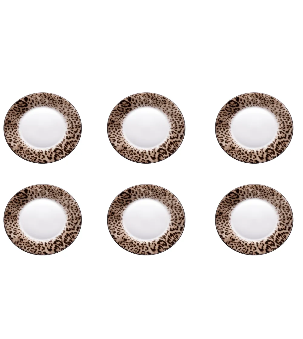 Roberto Cavalli - Set mit 6 Jaguar...