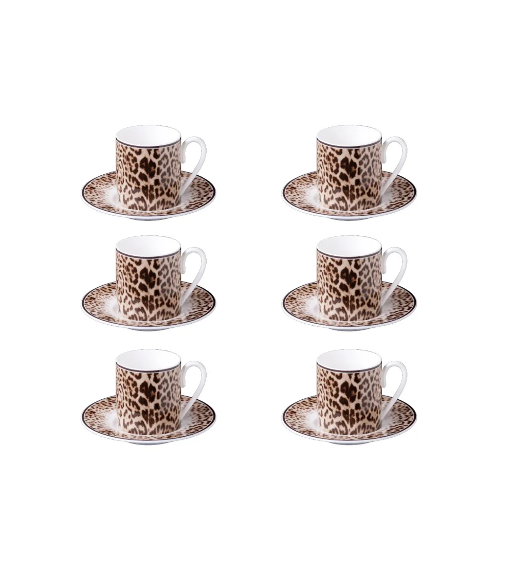 Roberto Cavalli - Set of 6 Jaguar...