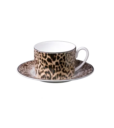 Juego de 6 Tazas de Té Jaguar - Roberto Cavalli