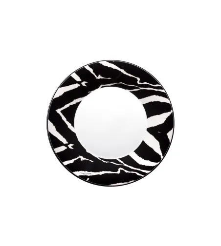 Roberto Cavalli - Set of 6 Zebra Dinner Plates