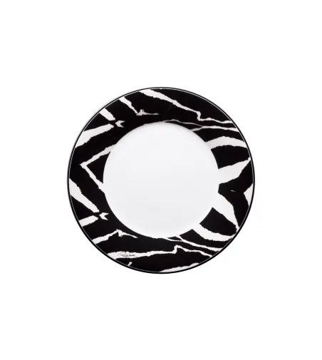 Roberto Cavalli - Set of 6 Zebra Dessert Plates