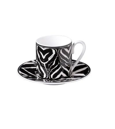 Roberto Cavalli - Set mit 6 Zebra Kaffeetassen 2