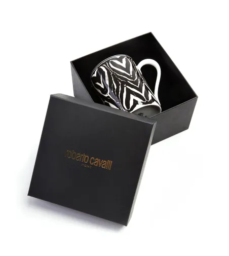Luxury Box Tazza Zebra - Roberto Cavalli