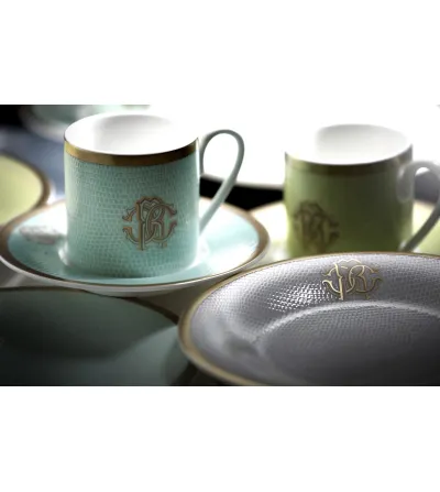 Roberto Cavalli - Set mit 6 Lizzard Sunrise Teetassen 2