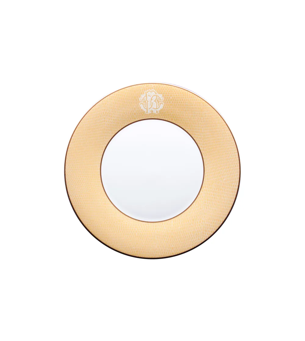 Juego de 6 Platos Llanos Lizzard Gold...