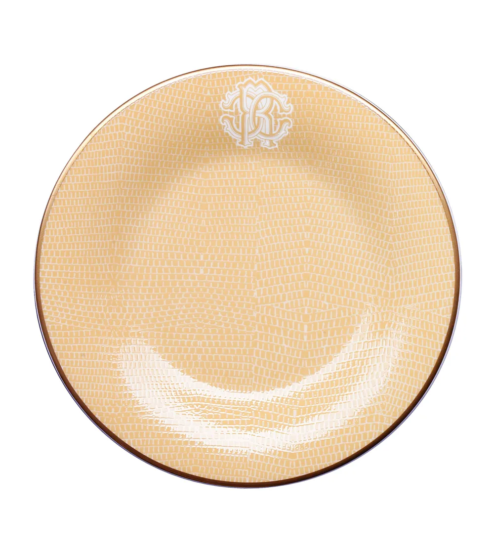 Set 6 Piatti Frutta Lizzard Gold -...
