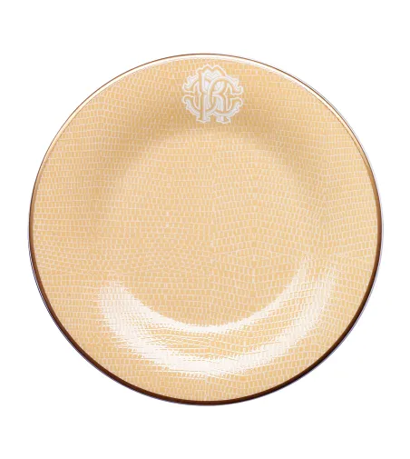 Set 6 Piatti Pane Lizzard Gold - Roberto Cavalli