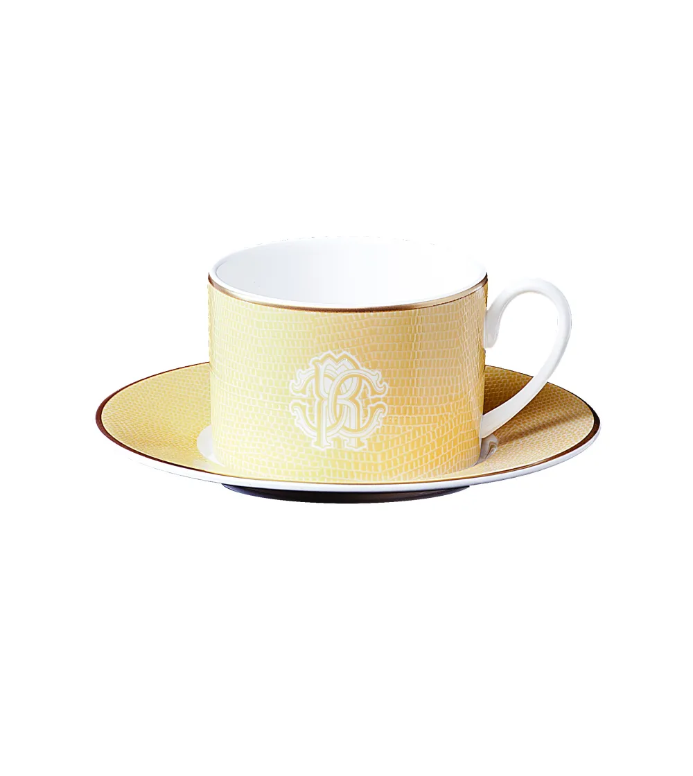Roberto Cavalli - Set of 6 Lizzard...