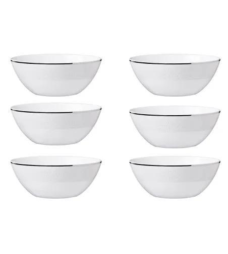 Set 6 Coppette Zuppa Lizzard Platin - Roberto Cavalli
