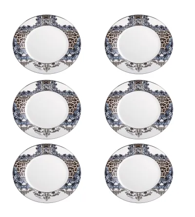 Roberto Cavalli - Set of 6 Palazzo Pitti Dinner Plates