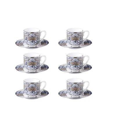 Roberto Cavalli - Set of 6 Palazzo Pitti Coffe Cups