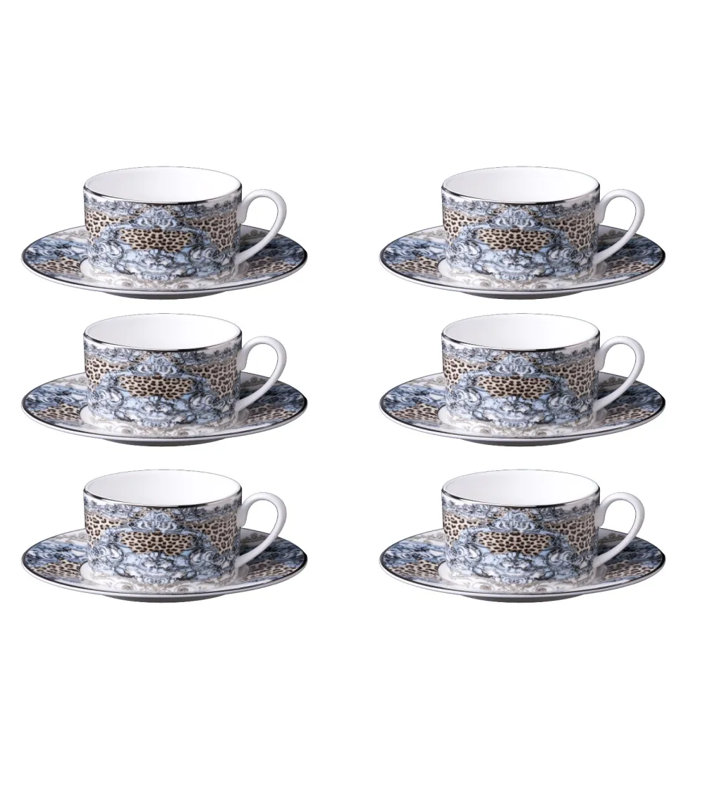 Juego de 6 Tazas de Té Palazzo Pitti...