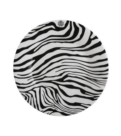 Roberto Cavalli - Set mit 6 Zebrage Desserttellern 2
