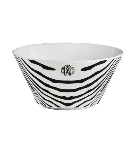 Roberto Cavalli - Set mit 6 Zebrage Fruchtsalatbecher