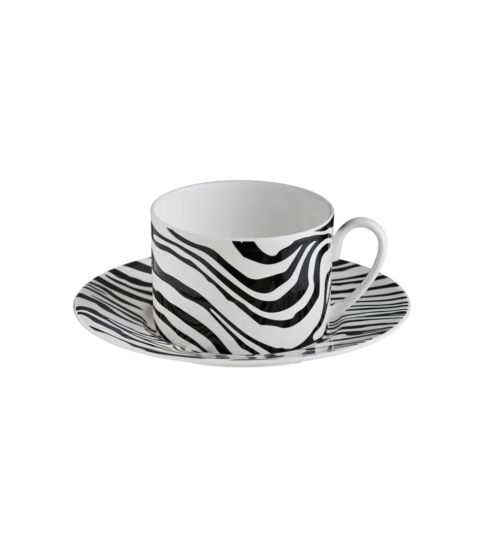 Roberto Cavalli - Set of 6 Zebrage...