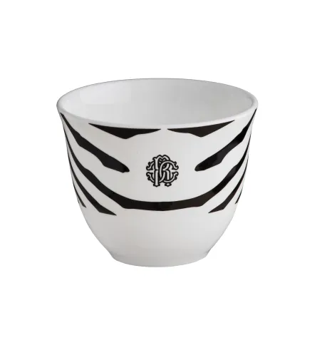 Luxury Box con 6 Tazze Arabe Zebrage - Roberto Cavalli