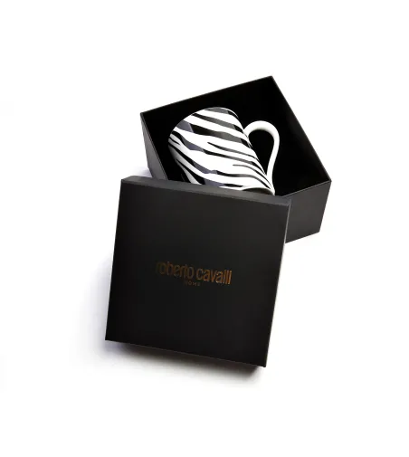 Luxury Box Tazza Zebrage - Roberto Cavalli