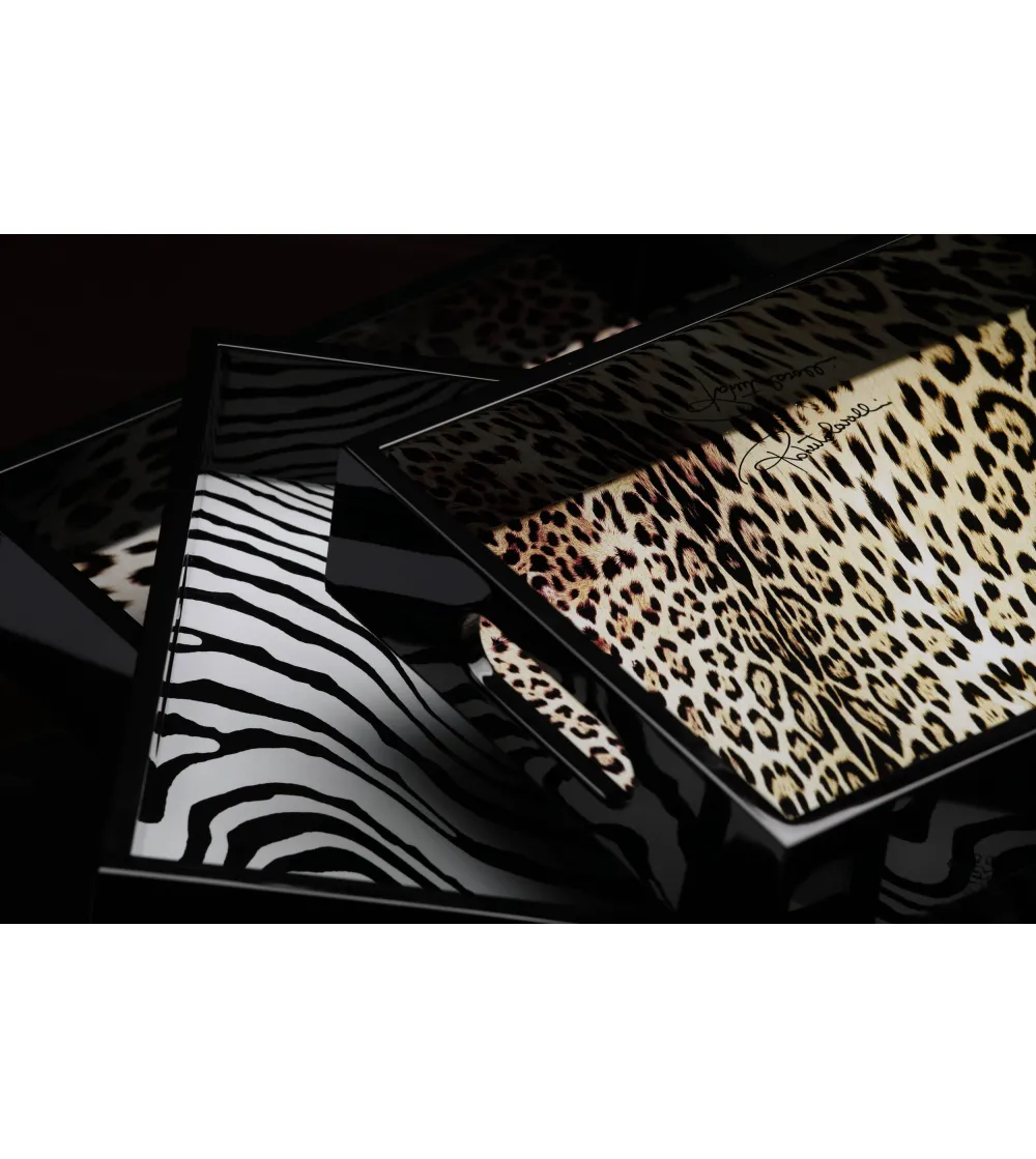 Bandeja Jaguar Medium - Roberto Cavalli