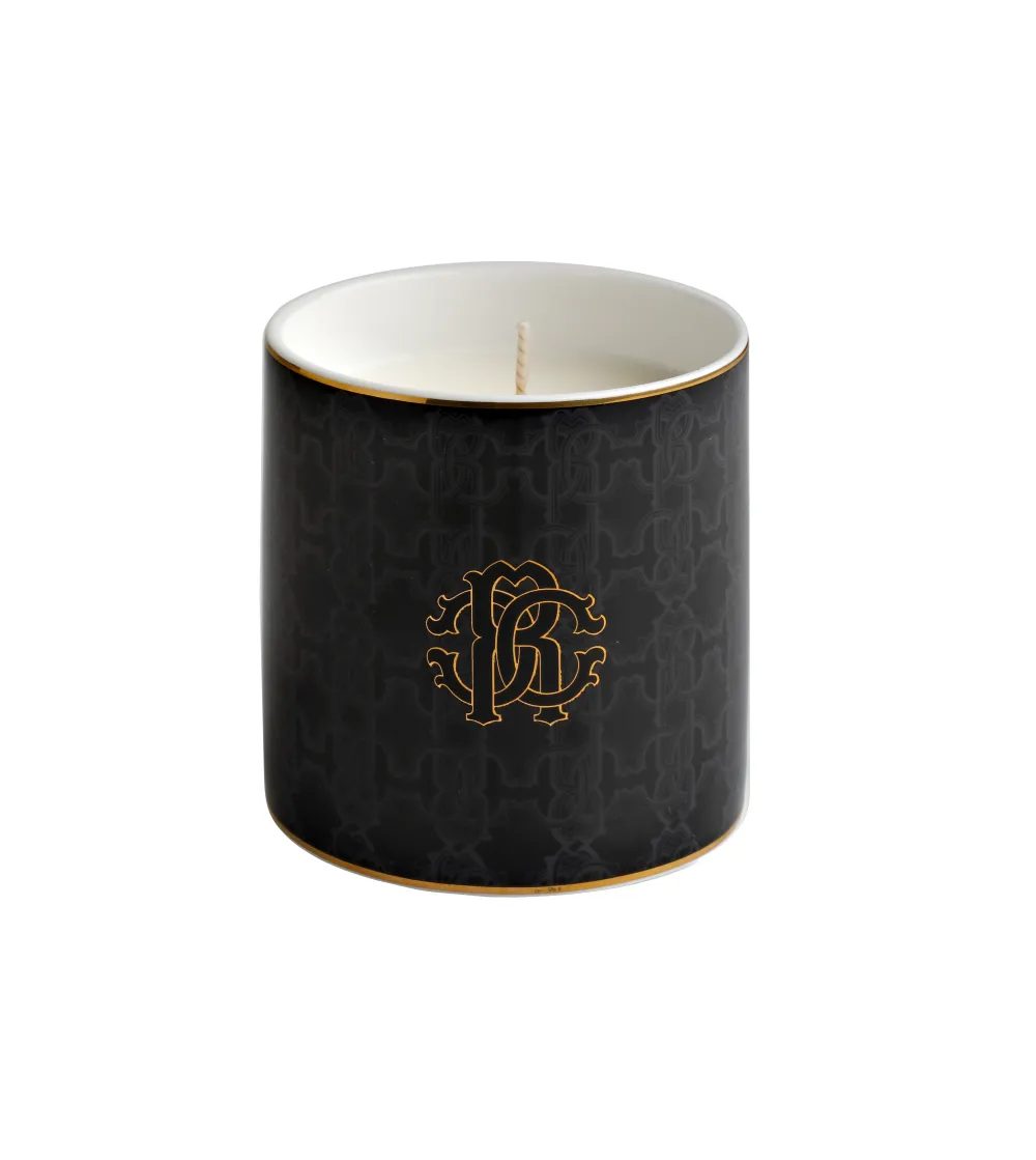 Vela Perfumada Black Monogram Gold -...