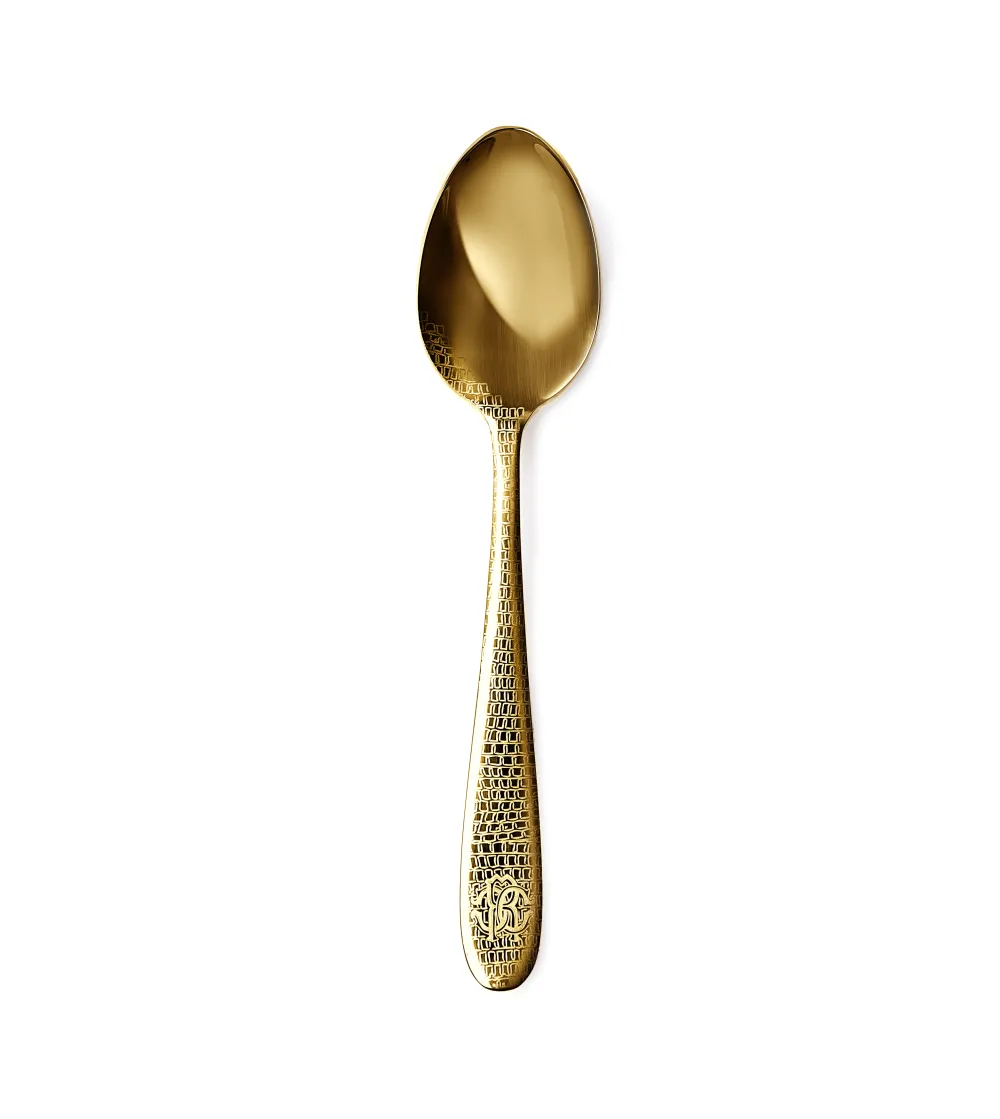 Cucchiaio a Servire Lizzard Gold -...