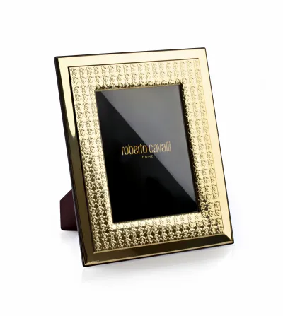 Cadre Photo Monogramma Gold - Roberto Cavalli
