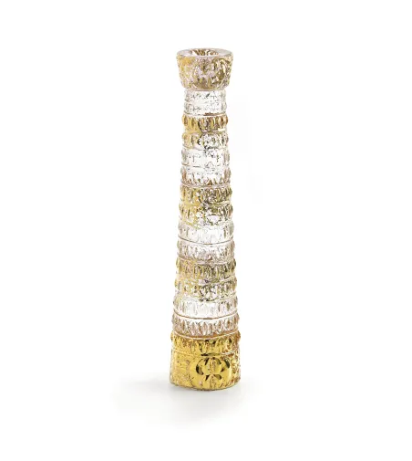 Roberto Cavalli - Crocodile Gold Kerzenständer