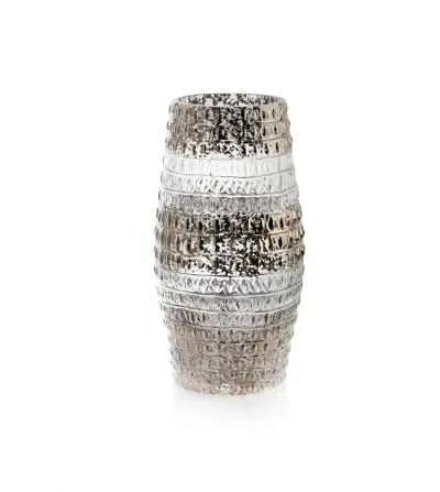 Vase Haut Crocodile Platinum - Roberto Cavalli