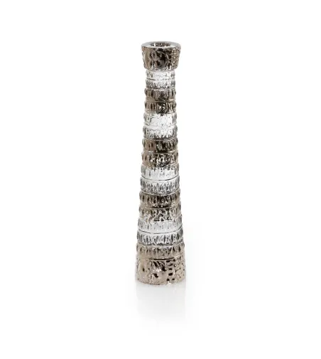 Bougeoir Crocodile Platinum - Roberto Cavalli
