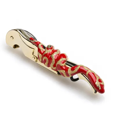 Tire-Bouchon Snake Red Coral - Roberto Cavalli