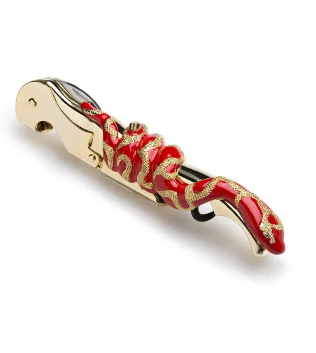 Roberto Cavalli - Snake Red Coral Wine Opener