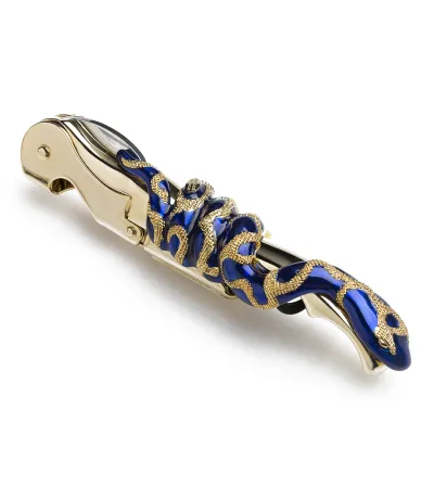 Tire-Bouchon Snake Light Blue - Roberto Cavalli