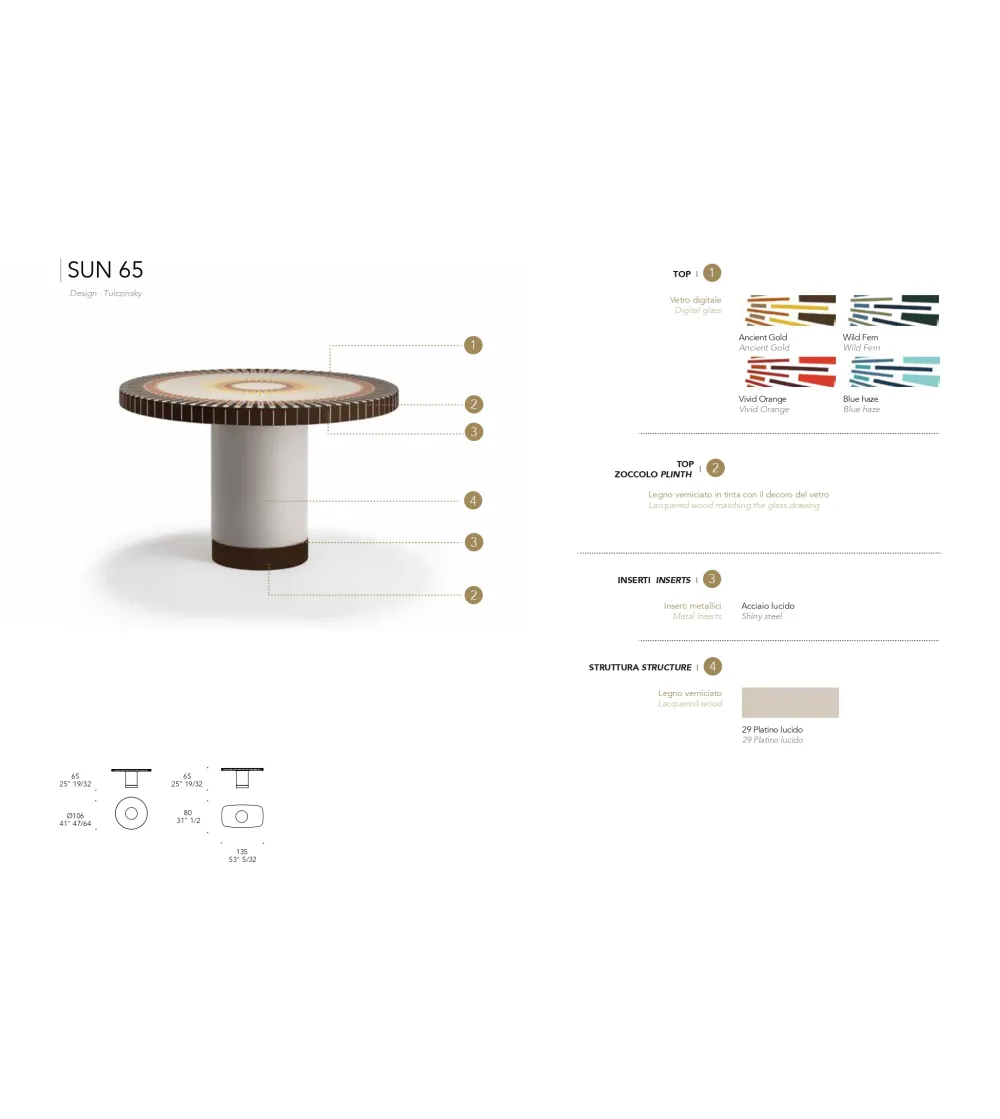 Reflex - Sun 65 Coffee Table