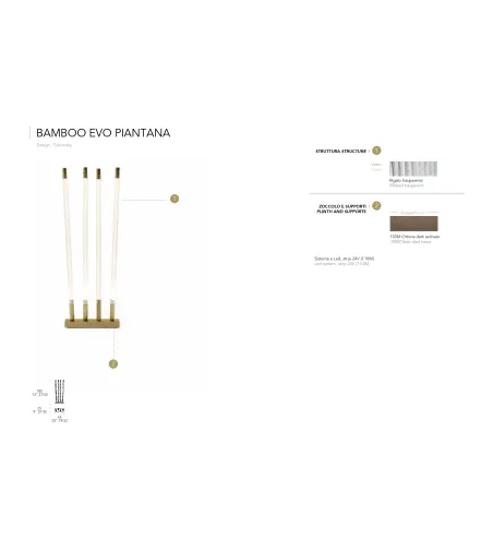 Reflex - Bamboo Evo Stehlampe