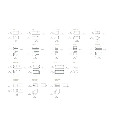 Reflex - Orizzonte Modular Sofa