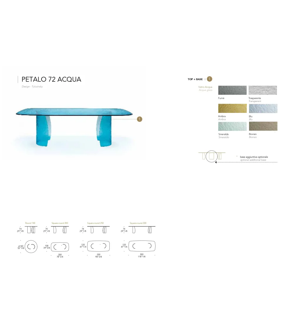 Reflex - Petalo Acqua Tisch