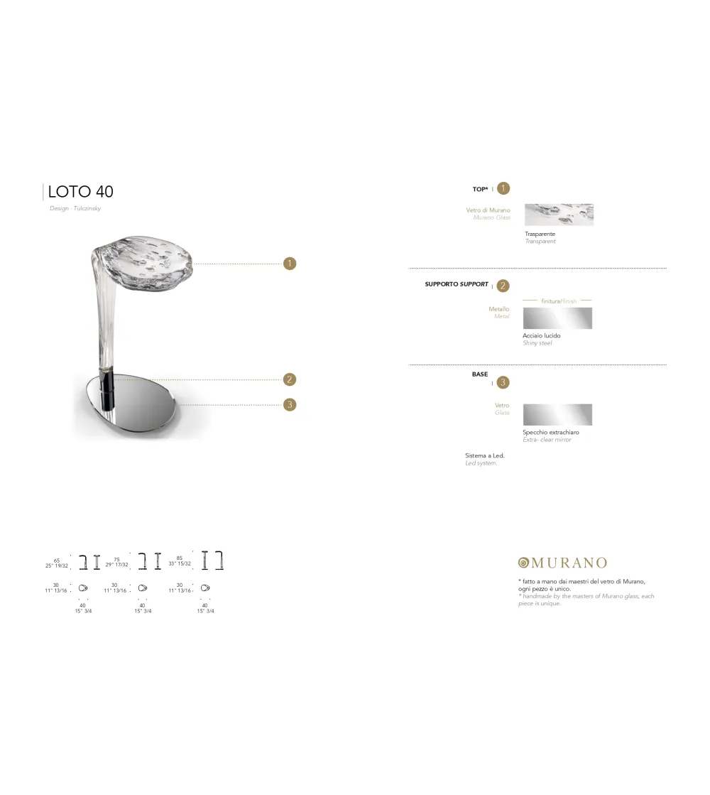 Mesita Loto - Reflex