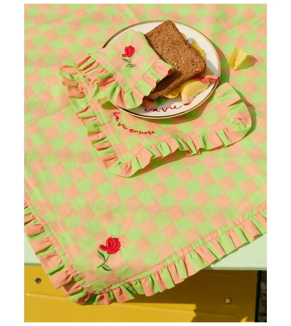 Juego de 2 Servilletas La Vie en Rose...