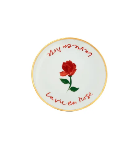 Assiette de Pique-Nique La Vie en Rose - Bitossi Home