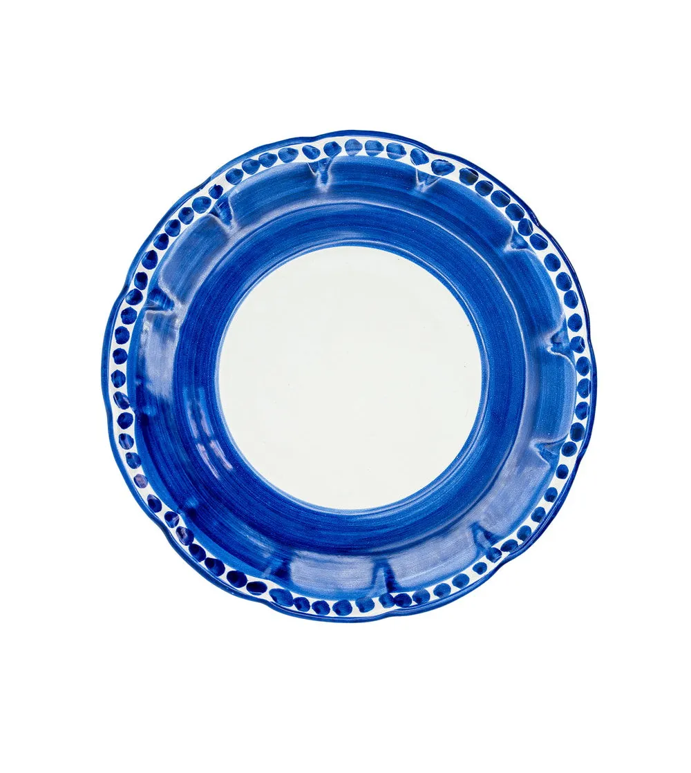 Set 6 Piatti Piani Blu Collezione...