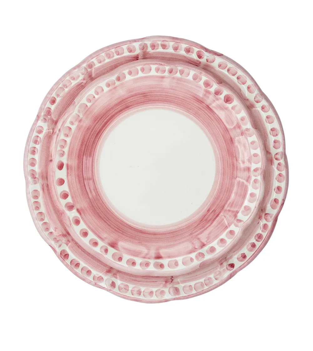 Juego de 6 Platos Hondos Rosas de la...